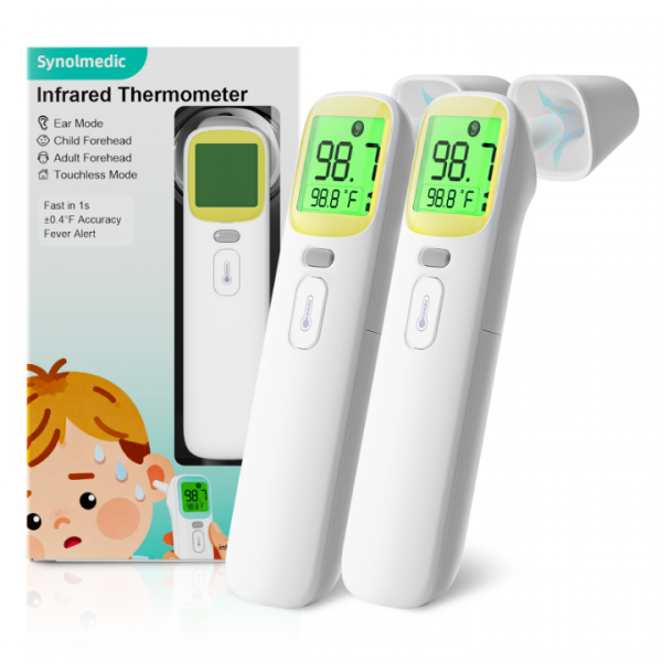 Ear Thermometer 2packs, Accurate Digital Baby Ther...